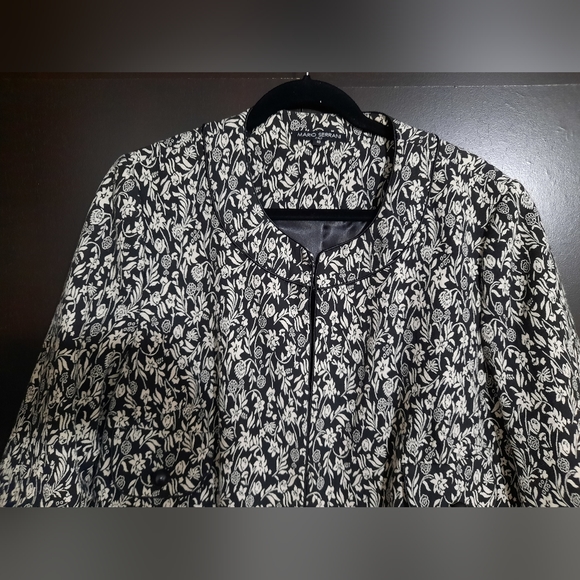 Mario Serrani Floral Print Blazer Jacket - Picture 4 of 12